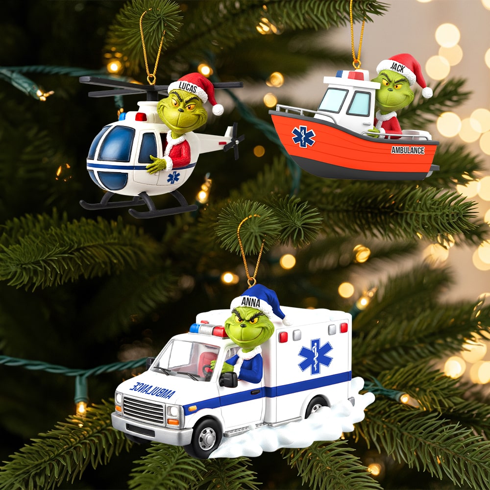 Badass Paramedic Christmas Ornament, Personalized Gifts For Paramedic 01qhtn130925-Homacus