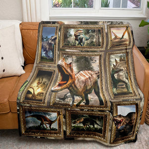 Personalized Gifts For Dinosaur Lovers Blanket 05qhtn261224-Homacus