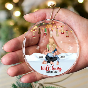 Naughty Couple Ornament - D*ck Light - Personalized Gifts For Couple-Homacus