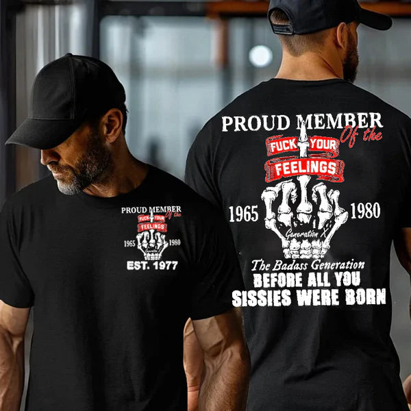 Badass Gen X Shirt - Vintage Gifts For Gen X Generation 34laxx180725-Homacus