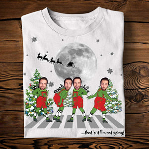 Personalized Gifts For Friends Green Christmas Shirt 02OHLU141024-Homacus