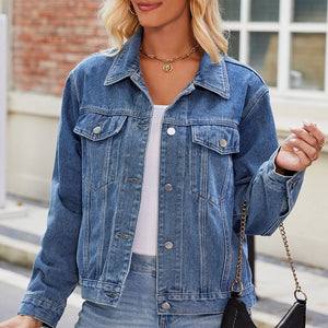 Blue Monster Denim Jacket - Personalized Gifts For Movie Lovers 05nati030625-Homacus
