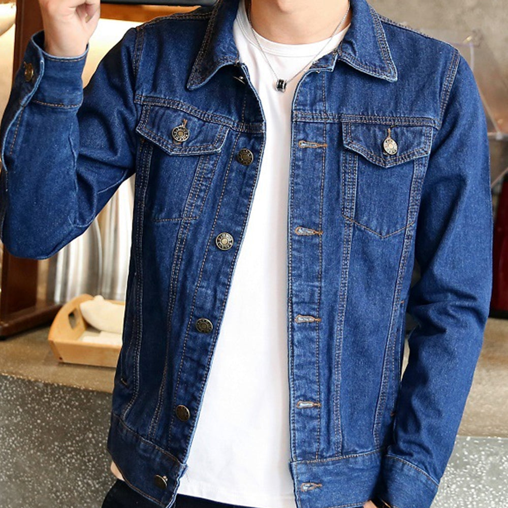 Power Father Denim Jacket - Personalized Gifts For Dad 03huti170525-Homacus