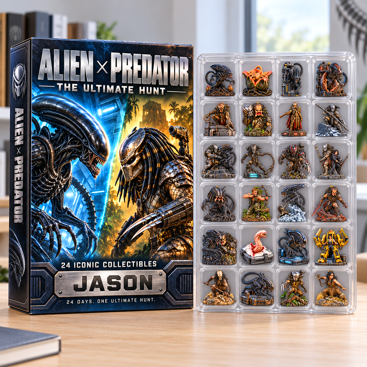 Sci-Fi Creature Advent Calendar Blind Box - Personalized Christmas Gift 04haqn281026-Homacus