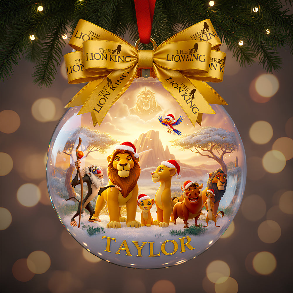 Christmas At Savanna Ornament, Personalized Gifts For Movie Fans 02qhdt151025-Homacus