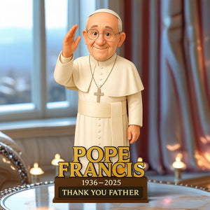 Pope Francis Plaque 07tgqn220425-Homacus