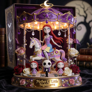 Dark Fairytale Mom Acrylic Plaque - Personalized Gifts For Mom 04PGLU100426-Homacus