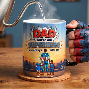 Best Dad Ever Magic Mug - Personalized Gifts For Dad 01NATN060526-Homacus