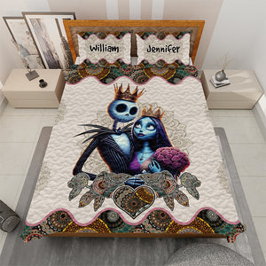 Personalized Gifts For Couple Quilt Bedding Set Special Line 05qnqn051124-Homacus