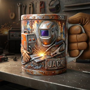 Proud Welder Coffee Mug - Personalized Gifts For Welders 08TGLU271125-Homacus