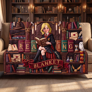 Storybook Dreams Blanket - Personalized Gift For Book Lovers 04PAQN140826