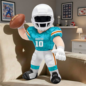 Sport Player Custom Shape Pillow - Personalized Gifts 03hulu121225-Homacus