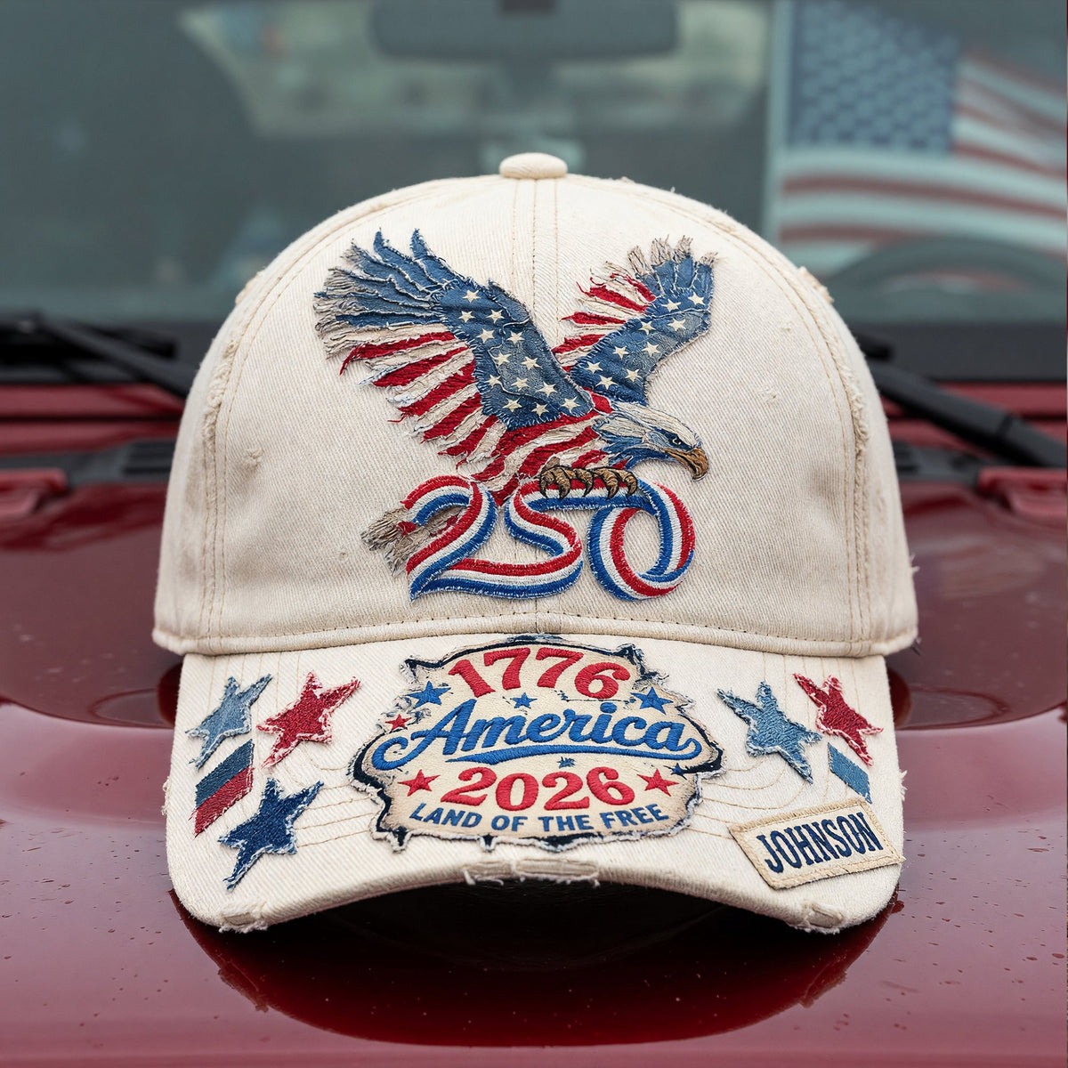 Vintage American Eagle Proud Classic Cap - Personalized Gifts For Patriots 02QHQN030626-Homacus