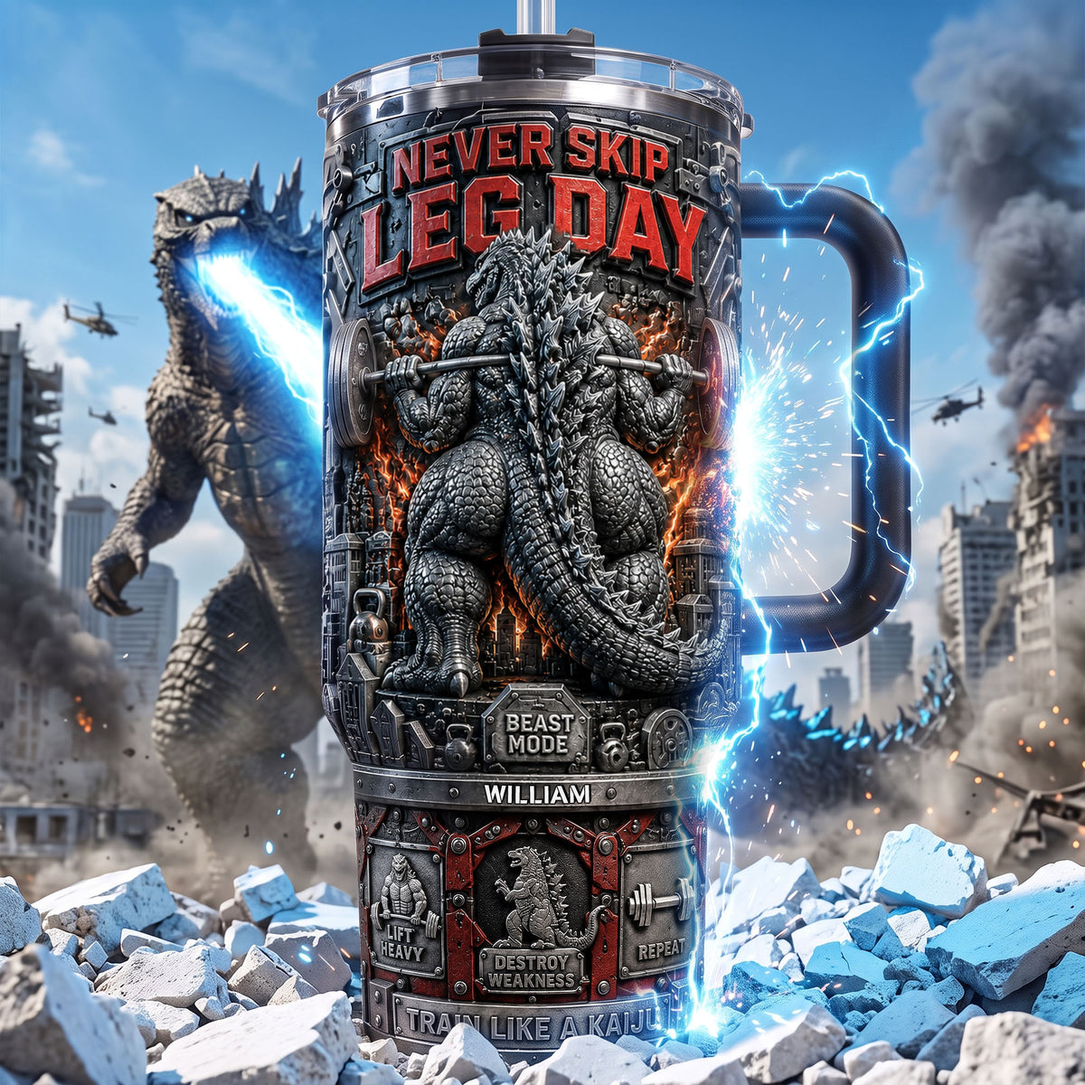 Fun Leg Squat 40oz Tumbler With Handle, Personalized Gifts For Gymer 04qhlu230726-Homacus