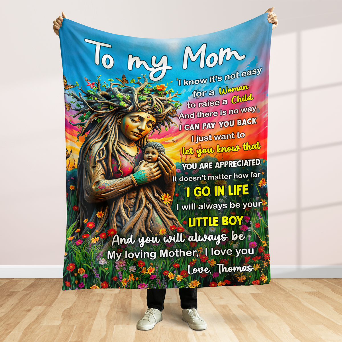 Personalized Gifts For Mom Blanket 03hupu170225 You're Appreciated-Homacus