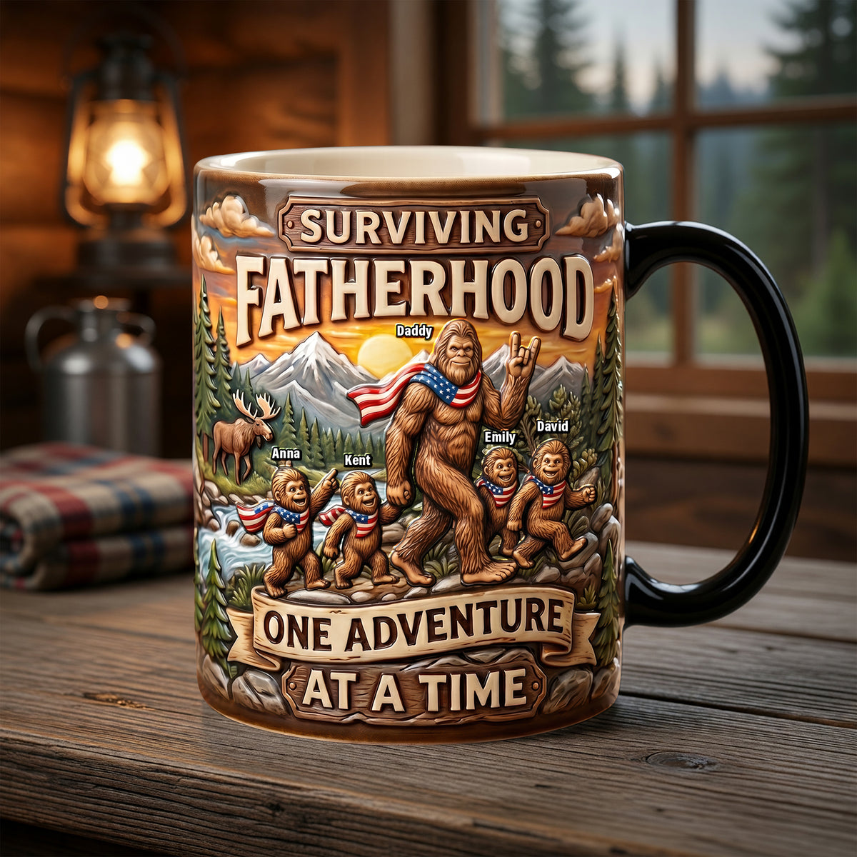 Surviving Fatherhood Magic Coffee Mug - Personalized Gifts For Dad 04paqn150526-Homacus