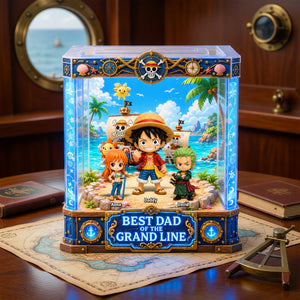 Dad’s Adventure Crew Acrylic Plaque - Personalized Gift For Dads 05TOQN180526-Homacus
