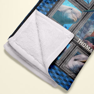 Personalized Gifts For Dolphin Lover Blanket 03qhpu261224-Homacus