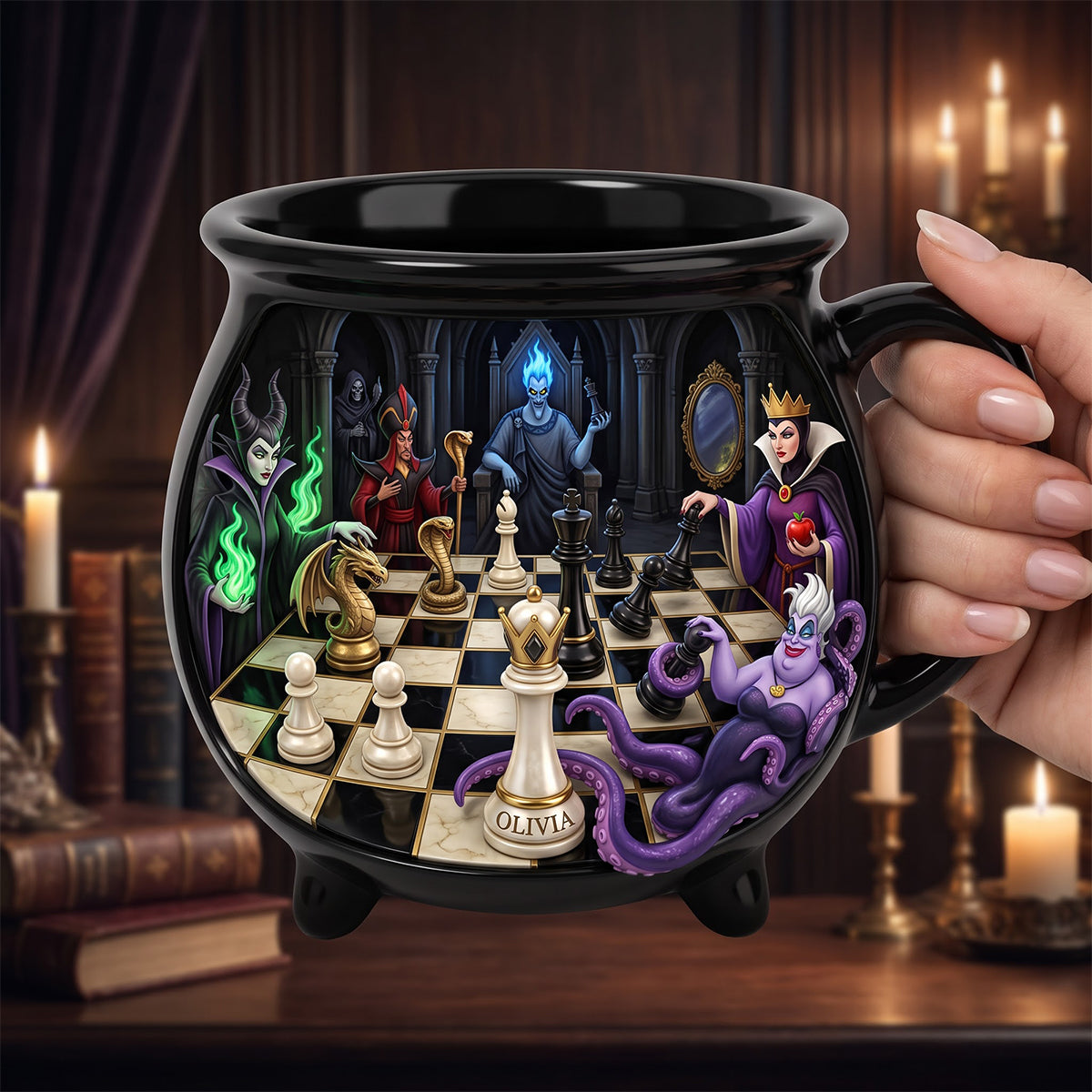 Villain-Inspired Cauldron Mug - Personalized Halloween Gifts For Her 04hadh200826
