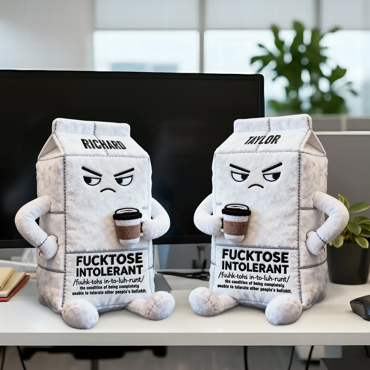 Stupid Intolerant Custom Shape Pillow - Personalized Gifts For Office Worker 02qhqn141125-Homacus