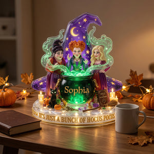 Mystic Sisters Acrylic Light Box - Personalized Gift For Witch Lovers 03NADT210726-Homacus