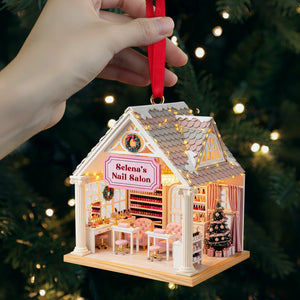 Nail Salon Miniature Acrylic Ornament - Personalized Gifts For Her 06PGLU241025-Homacus
