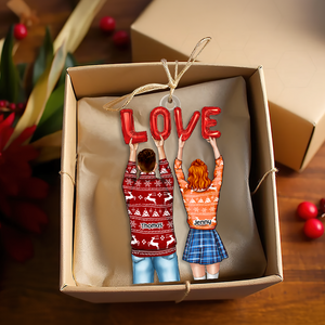 Personalized Gifts For Couple Christmas Ornament 02acpu131124-Homacus