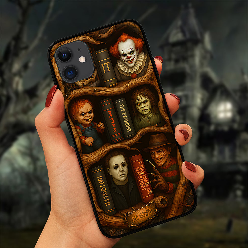 Horror Character Phone Case - Personalized Gifts For Horror Lovers 03tota080825-Homacus