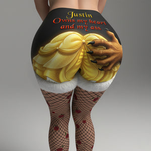 Naughty Monster Couple Leggings – Personalized Gifts For Her 02naqn071025-Homacus
