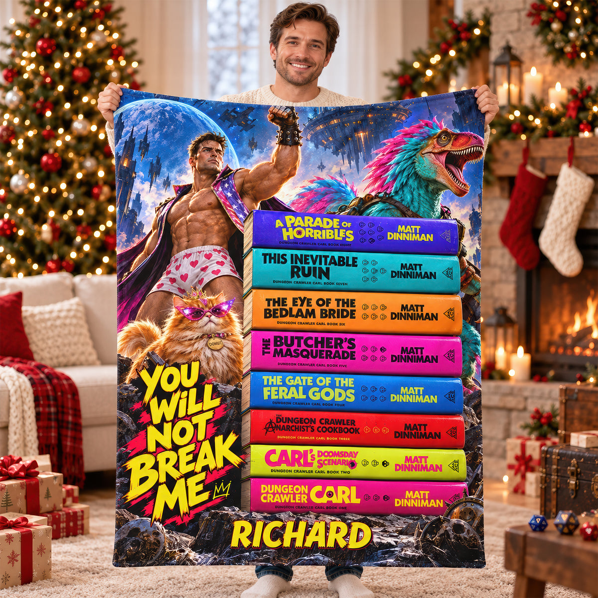 Legendary Quest Adventure Blanket - Personalized Gift For Fantasy Lovers 01HUQN021026