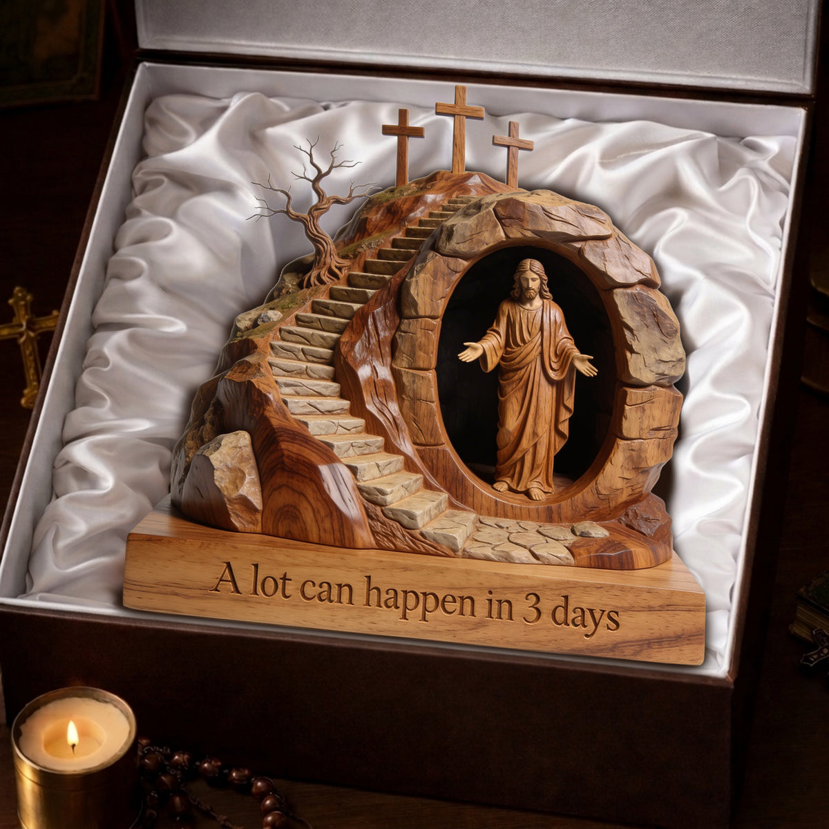 Jesus Easter Day Acrylic Plaque - Gifts For Jesus Lovers 03ohlu060326-Homacus
