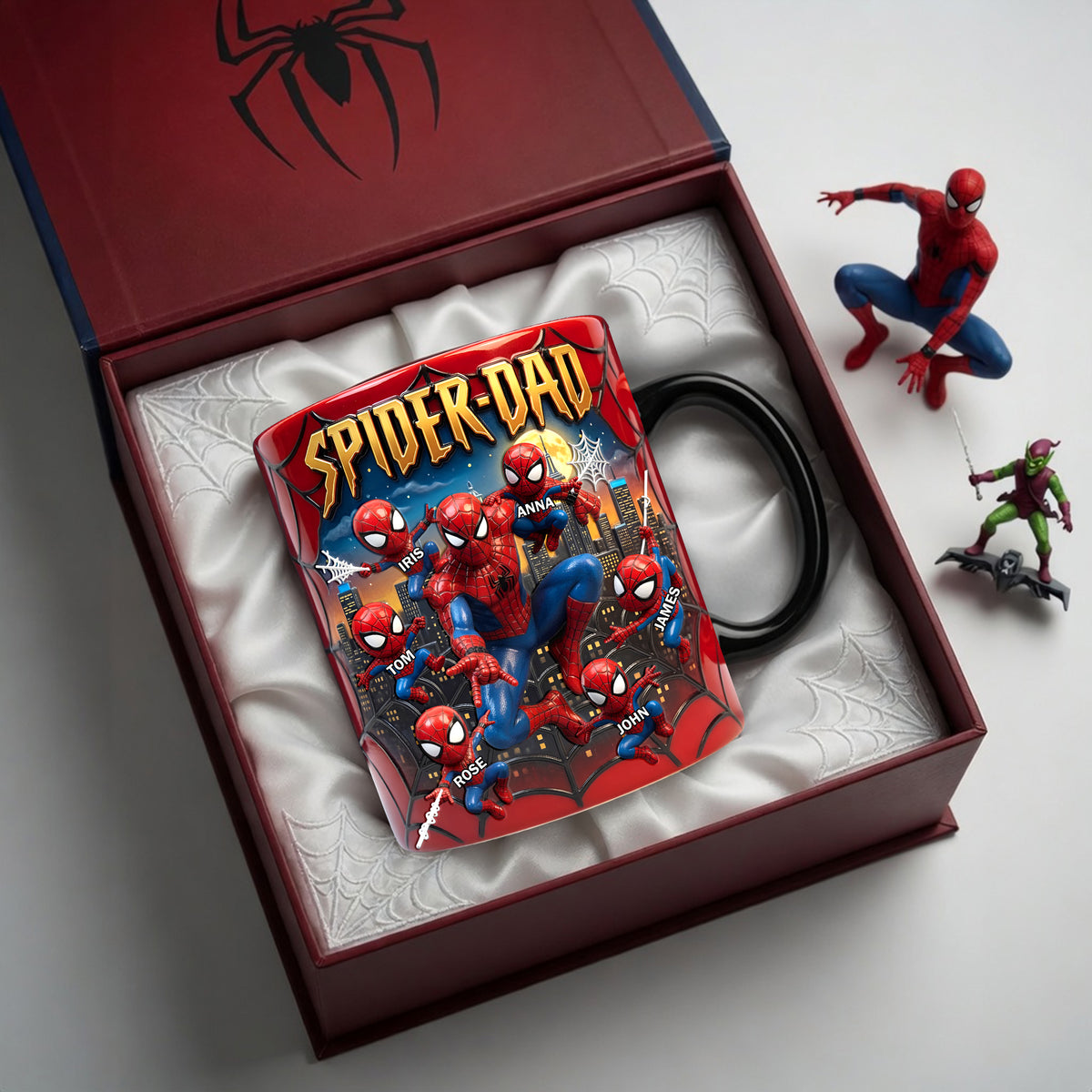 The Arachnid Reveal Heat Changing Mug - Personalized Gifts For Dad Magic Mug 04TYLU110526-Homacus