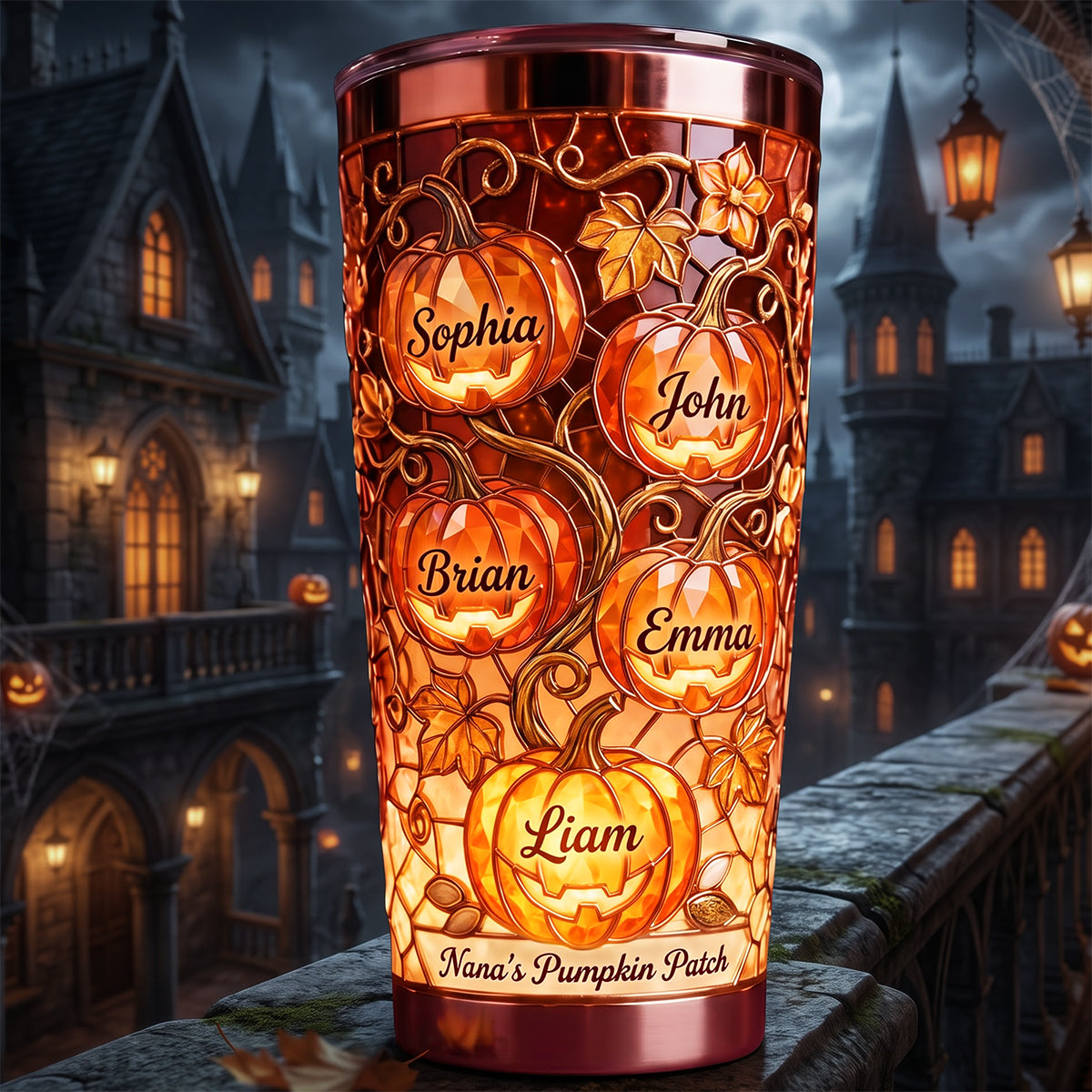 Ookie Grandma Pumpkin Patch 20oz Tumbler - Personalized Gifts For Grandma & Mom 04QHTA170826 - Tumbler Cup - GoDuckee