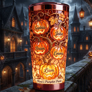 Ookie Grandma Pumpkin Patch 20oz Tumbler - Personalized Gifts For Grandma & Mom 04QHTA170826 - Tumbler Cup - GoDuckee