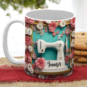 Personalized Gifts For Sewing Lovers Coffee Mug 01OHDT181224-Homacus