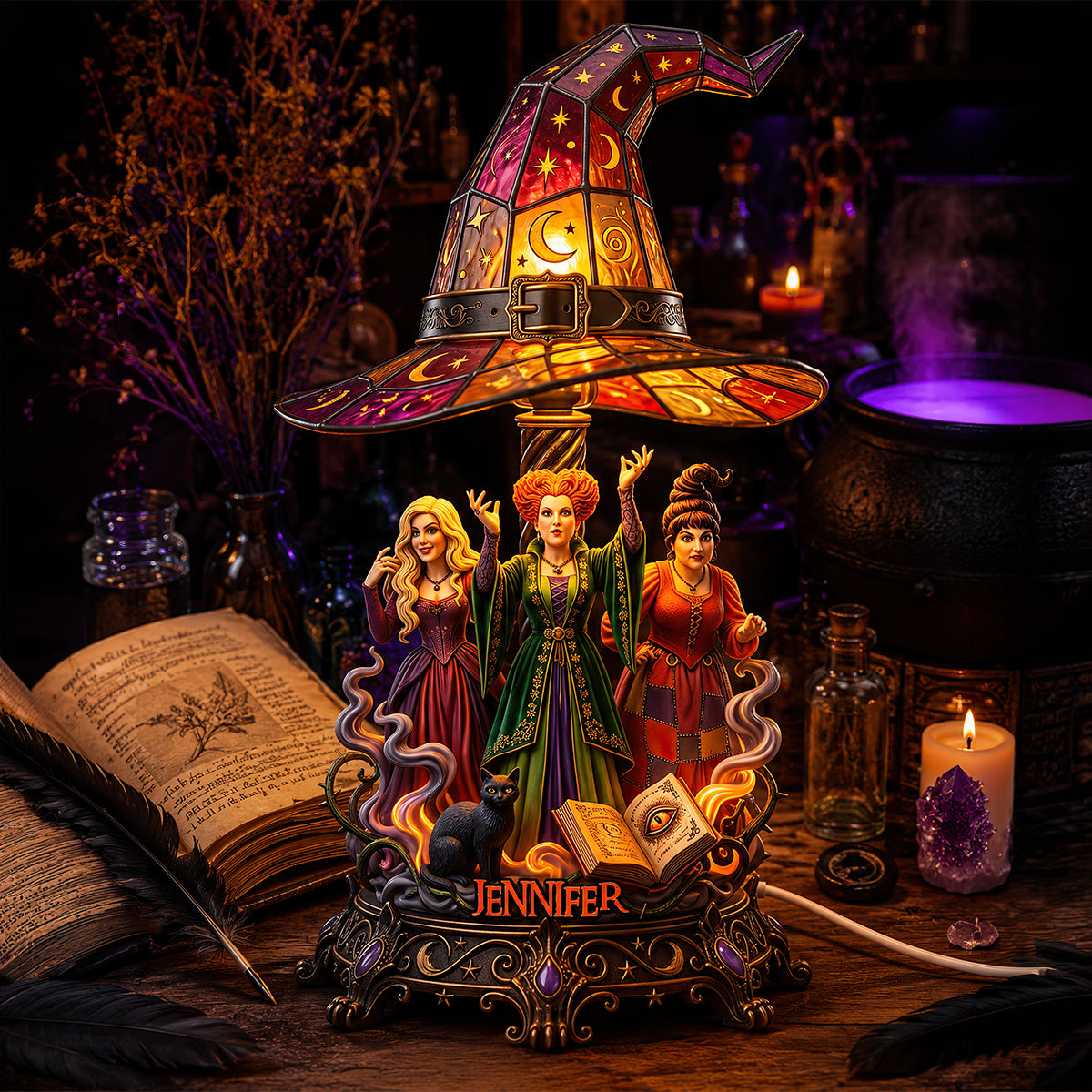 Whimsical Fantasy Acrylic Light Box - Personalized Gifts 04pgdt010826-Homacus
