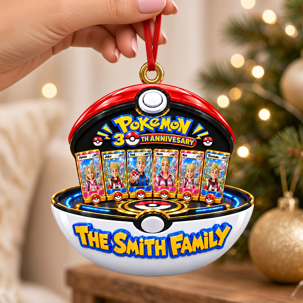 Family Adventure Training Acrylic Ornament - Personalized Christmas Gifts For Family 03ohdh250926-Homacus