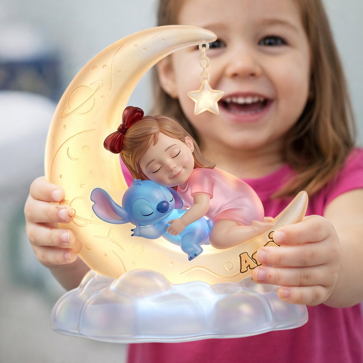 Lovely Dream Acrylic Light Box - Custom Photo Gifts For Kids 04nalu190326-Homacus