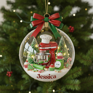 Stand Mixer Ornament - Personalized Christmas Gifts For Bakers 06PGLU260925-Homacus