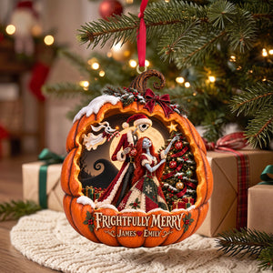 Spooky Couple Acrylic Ornament - Personalized Gifts For Couple 04hatn081026-Homacus