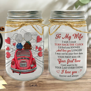 Personalized Gifts For Wife Mason Jar Light 02xqtn231224hg I Love You Forever And Always-Homacus