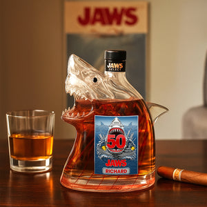 Ocean Thriller Glass Bottle – Personalized Gifts For Movie Lovers 04ohqn250825-Homacus