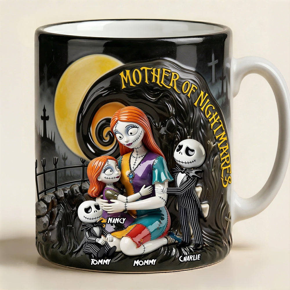 Spooky Mom Coffee Mug - Personalized Mother's Day Gifts 03OHDT020426-Homacus