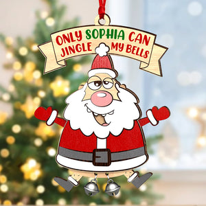 Personalized Gifts For Christmas Ornament Naughty Santa 06ACQN180924-Homacus