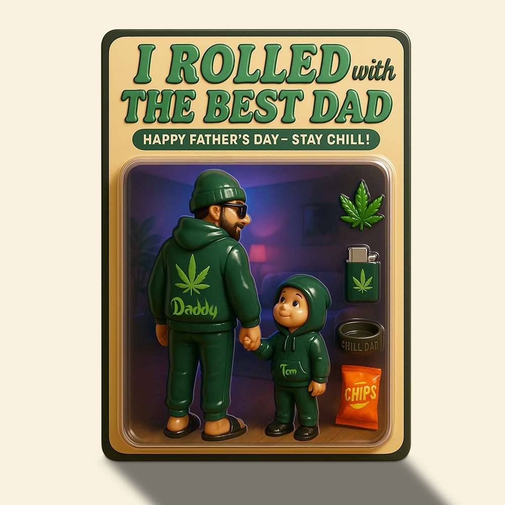 The Best Dad Acrylic Plaque Gifts For Dad 03TODT240425-Homacus
