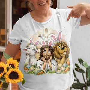 Easter Admirer Shirt, Personalized Easter Gifts For Christians 02qhqn100326-Homacus