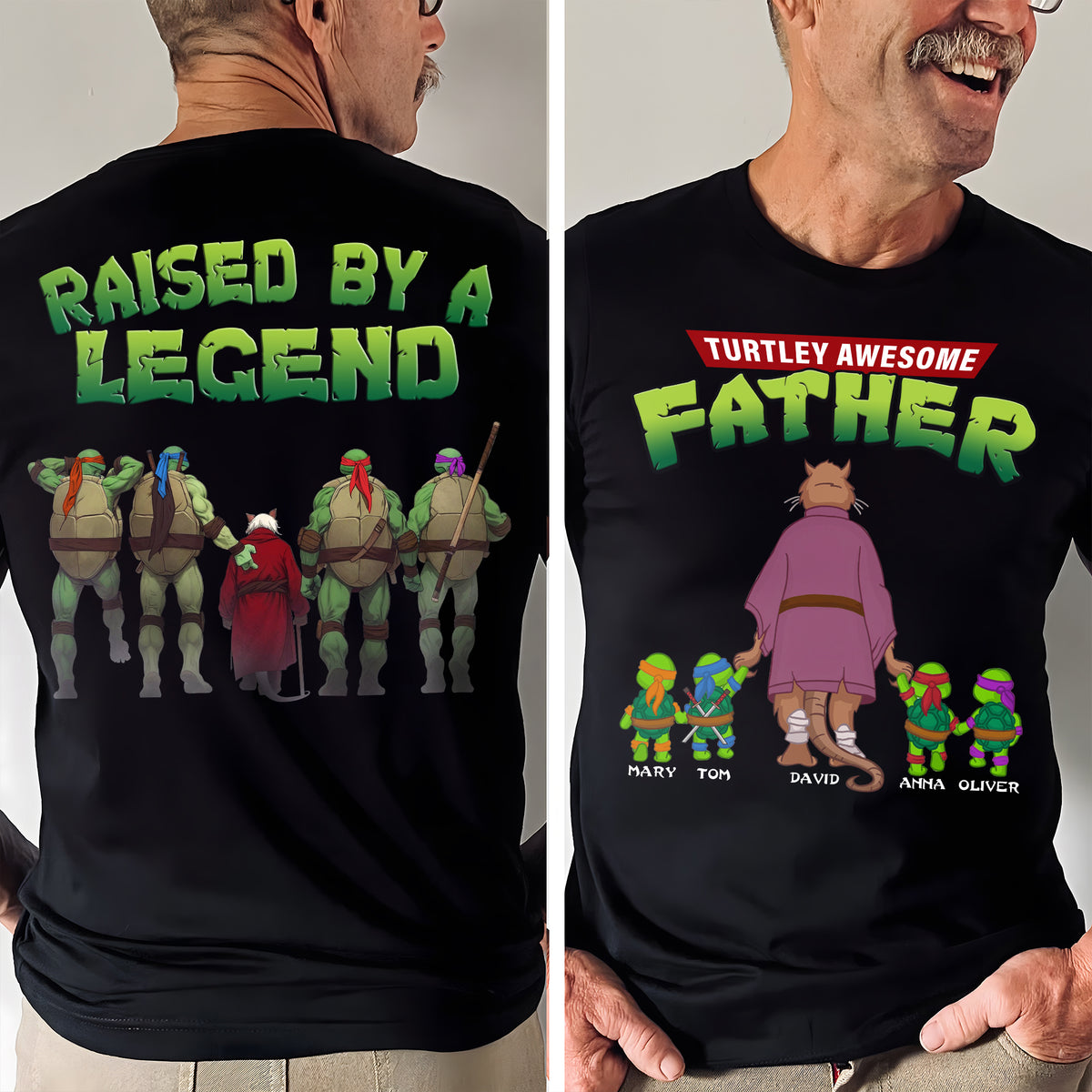 Awesome Father Shirt Personalized Gifts For Dad 01natn070525-Homacus