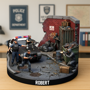 Police Acrylic Plaque - Personalized Gifts For Police Officer 01TOPU070725-Homacus
