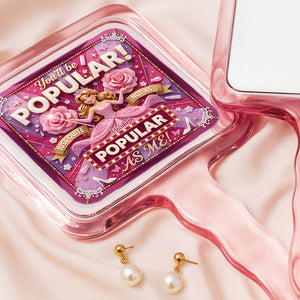 Glam Handheld Mirror - Personalized Gifts 05PADT031225-Homacus