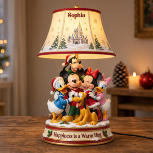 Happiness Is A Warm Hug Acrylic Light Box - Personalized Gifts For Christmas 01natn221026-Homacus
